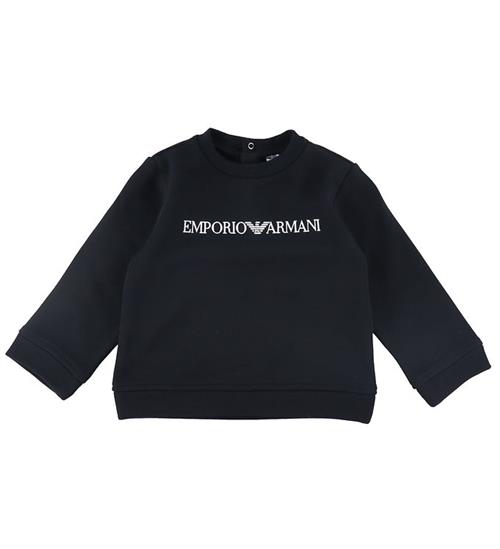 Emporio Armani Emporio Armani Sweatshirt - Sort m. Hvid