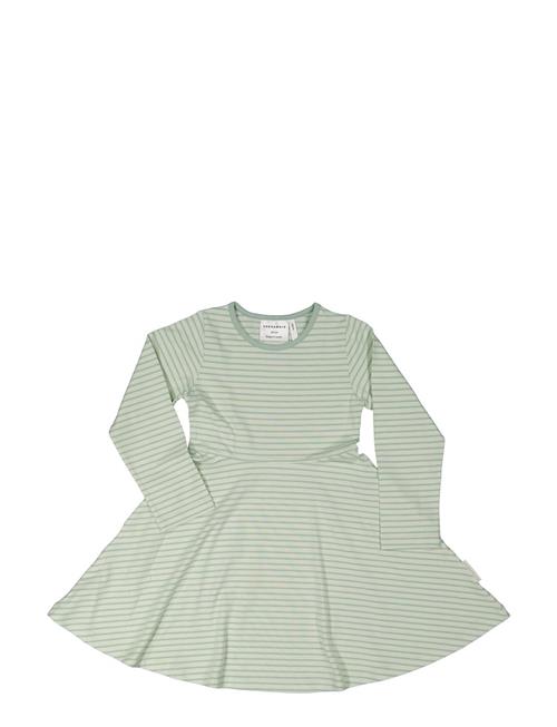 Geggamoja Flared Dress L.s Classic Geggamoja Green