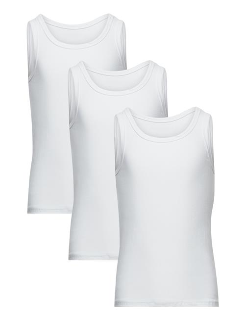 Se Claudio Boys 3-Pack Singlet Claudio White ved Booztlet