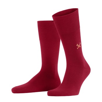 Falke KGaA Falke Strømper Airport Rudolph Socks Vinrød  Str 43/44 Herre