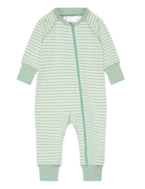 Geggamoja Two Way Zip - Pyjamas Classic Geggamoja Green