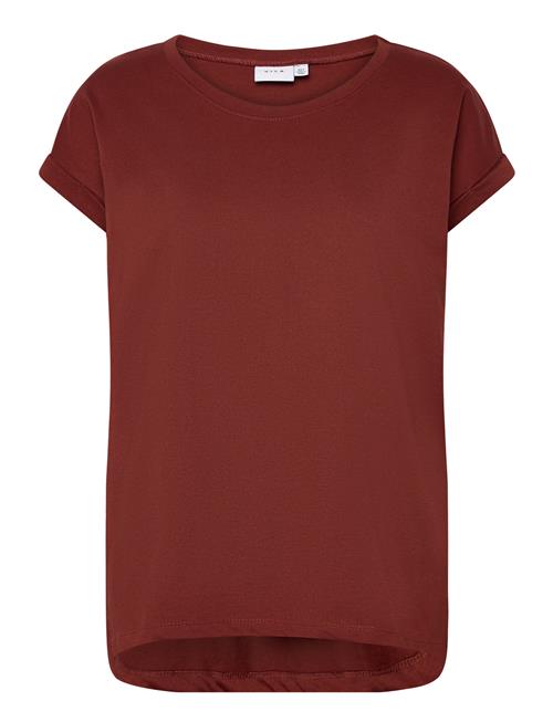 Se Vila Vidreamers New Pure T-Shirt-Noos Vila Red ved Booztlet