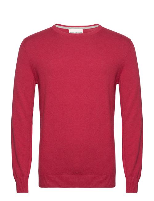 Se Bruun & Stengade Bs Jupiter Regular Fit Knitwear Bruun & Stengade Red ved Booztlet