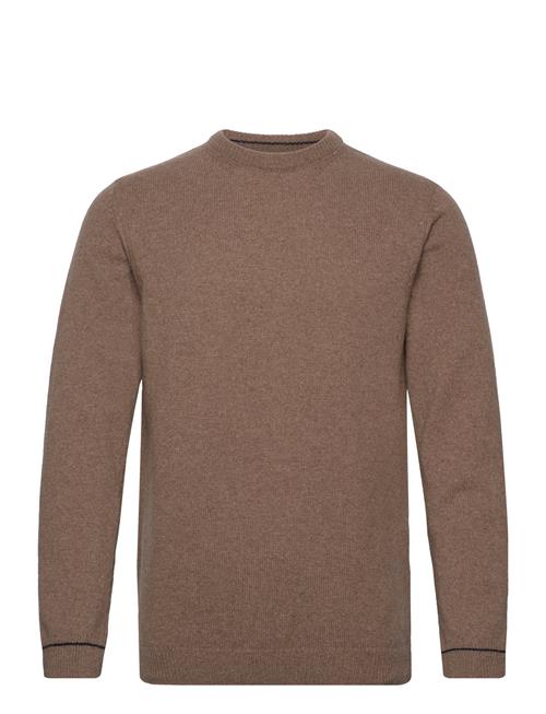 Fat Moose Cameron O-Neck Knit Fat Moose Beige