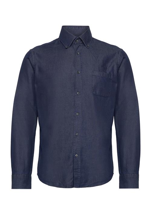 Bruun & Stengade Bs Middlecoff Casual Slim Fit Shirt Bruun & Stengade Navy