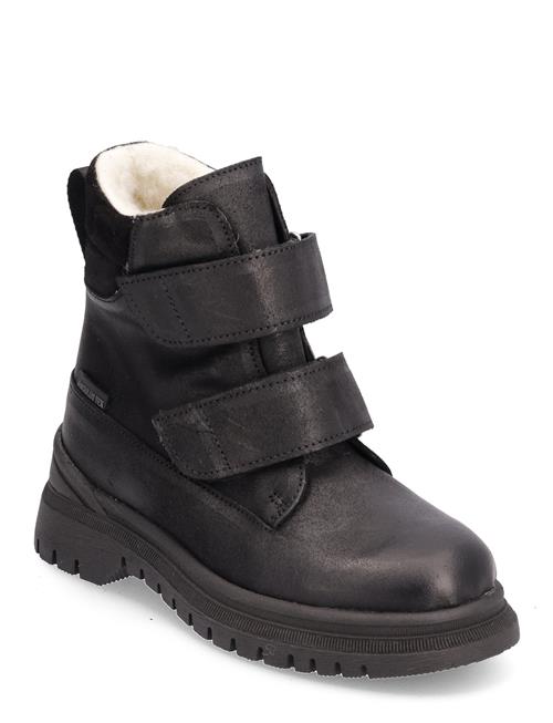 Se ANGULUS Boots - Flat - With Lace And Zip ANGULUS Black ved Booztlet