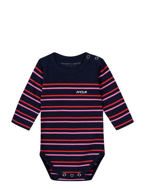 Se Maison Labiche Paris Malo Ls Amour/Gots Maison Labiche Paris Navy ved Booztlet