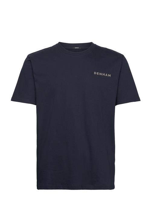 Denham Motif Reg Tee Denham Navy