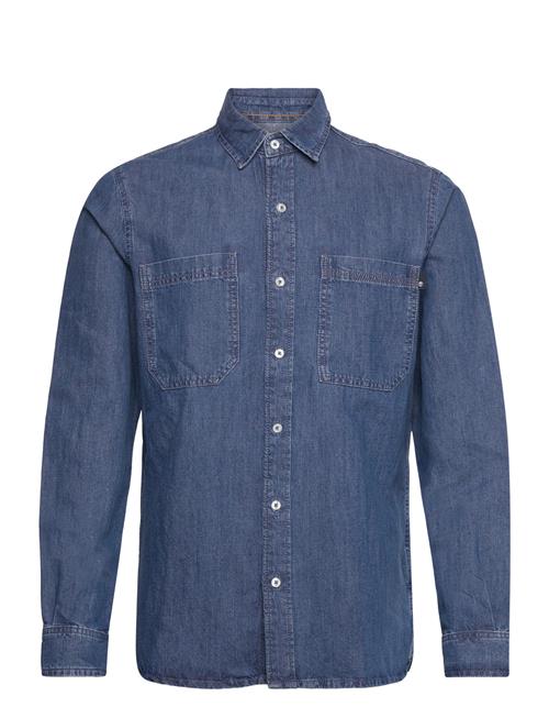 Timberland Work Denim Shirt Timberland Blue