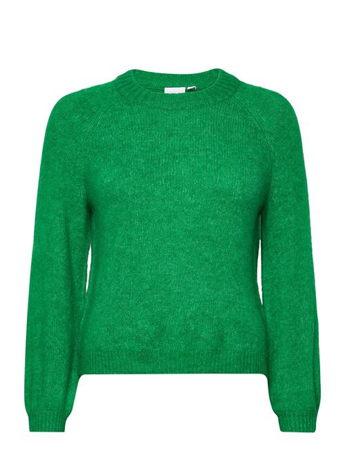 Vijamina O-Neck L/S Knit Top - Noos Vila Green