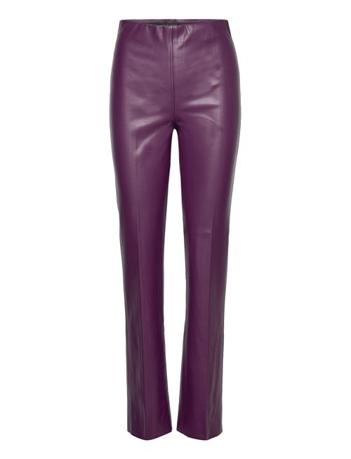 Slkaylee Straight Pants Soaked In Luxury Purple