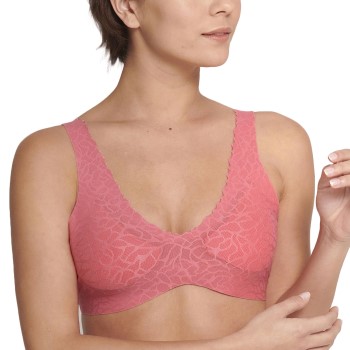 Sloggi Bh ZERO Feel Lace 2.0 Bralette Rosa Medium Dame