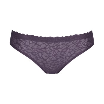 Sloggi Trusser ZERO Feel Lace 2.0 Brazil Panty Mørkelilla Large Dame