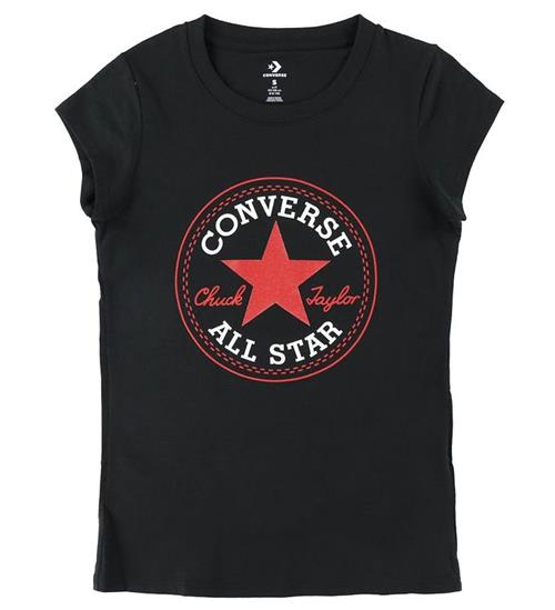 Converse Converse T-shirt - Sort m. Logo