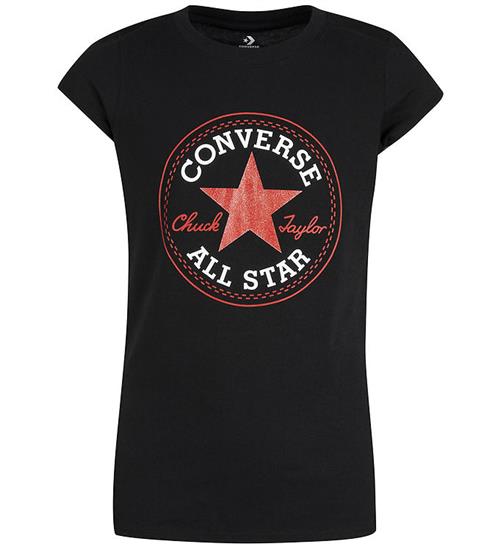 Converse T-shirt - Sort m. Logo