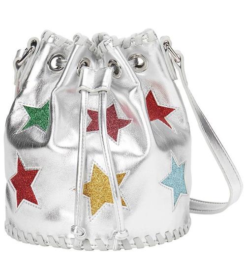 Se Stella McCartney Kids Skuldertaske - SÃ¸lv m. Stjerner ved KidsWorld