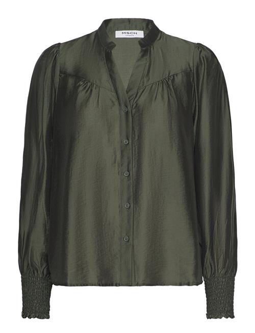 MSCH Copenhagen Mschkaliko Romina Shirt MSCH Copenhagen Green