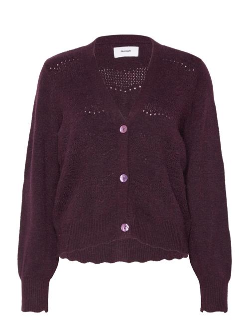 Se Nümph Nujinky B Cardigan Nümph Purple ved Booztlet