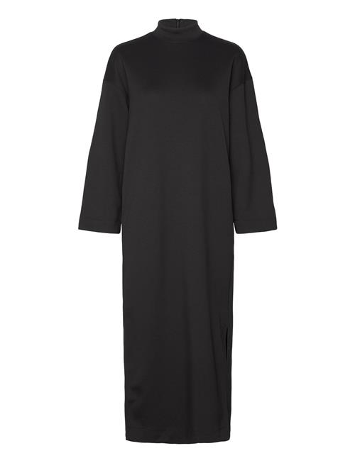 Slfjane Ls Ankle Dress Selected Black
