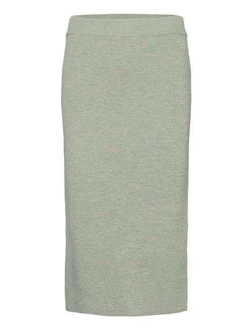 Kenzie Knitted Midi Skirt Malina Green