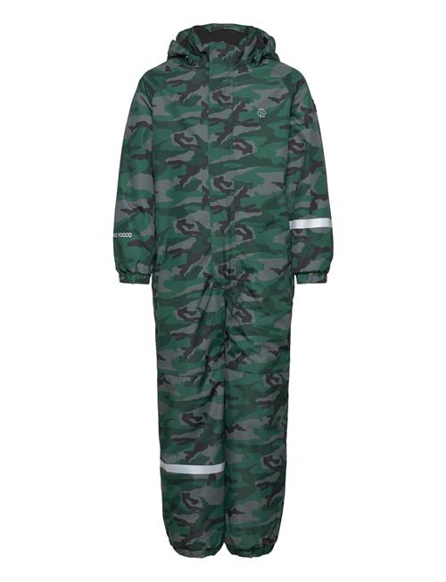 ZigZag Tower Printed Coverall W-Pro 10000 ZigZag Green