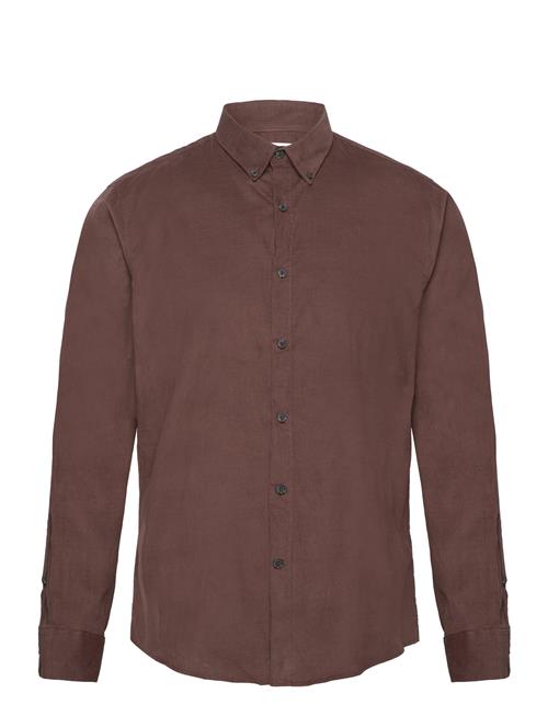 Lindbergh Fine Corduroy Shirt L/S Lindbergh Brown