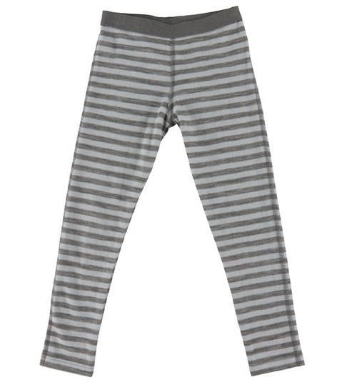 Se Joha Leggings - Uld - GrÃ¥/Mynte ved KidsWorld