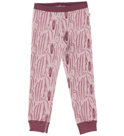 Joha Joha Leggings - Uld/Bomuld - Rosa/Zebra