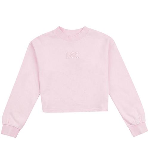 Se Lee Lee Sweatshirt - Acid Wash - Pink Lady ved KidsWorld