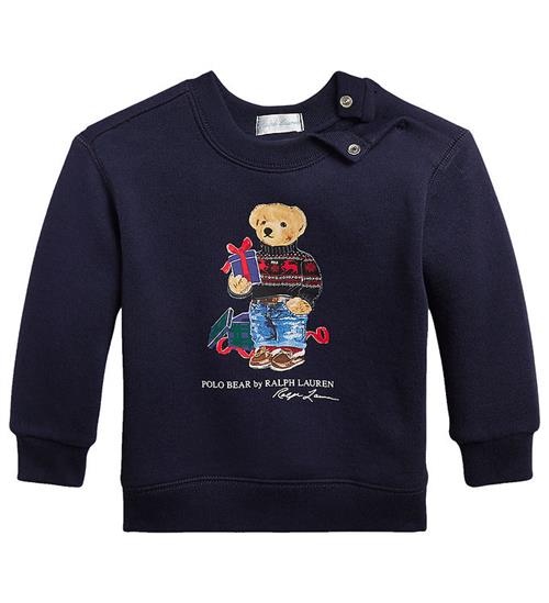 Polo Ralph Lauren Polo Ralph Lauren Sweatshirt - Holiday - Navy m. Bamse