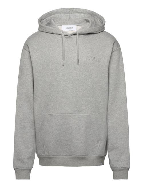 Les Deux Crew Hoodie Les Deux Grey