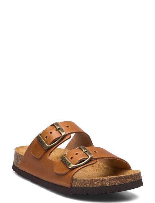 Se Scholl Sl Alex Leather Cognac Scholl Brown ved Booztlet