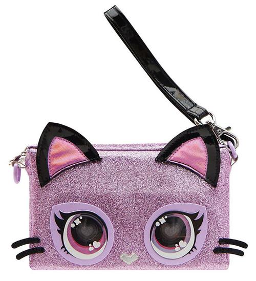 Purse Pets Purse Pets Skuldertaske m. Lys - Purdy Purrfect - Glitter