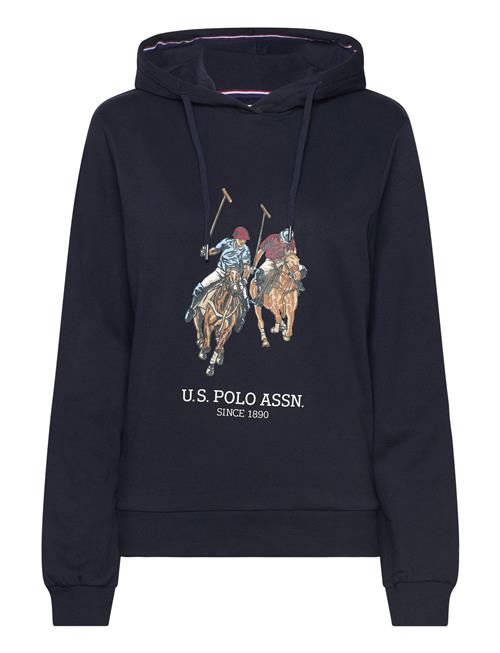 Se U.S. Polo Assn. Uspa Hood Sweat Britta Women U.S. Polo Assn. Navy ved Booztlet