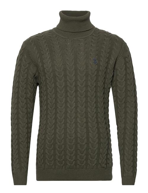 Se U.S. Polo Assn. Uspa Turtleneck Knit Chase Men U.S. Polo Assn. Green ved Booztlet