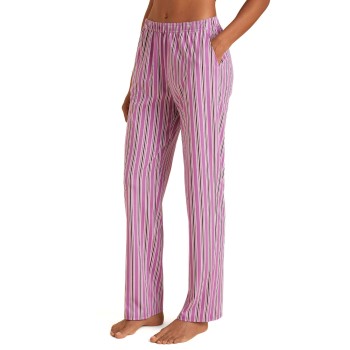 Se Calida Favourites Kiss Pyjamas Pants Rosa stribet bomuld X-Small Dame ved Timarco