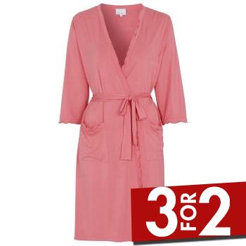 Damella Viscose Plain Wave Robe CL2 Koral Bambus Medium Dame