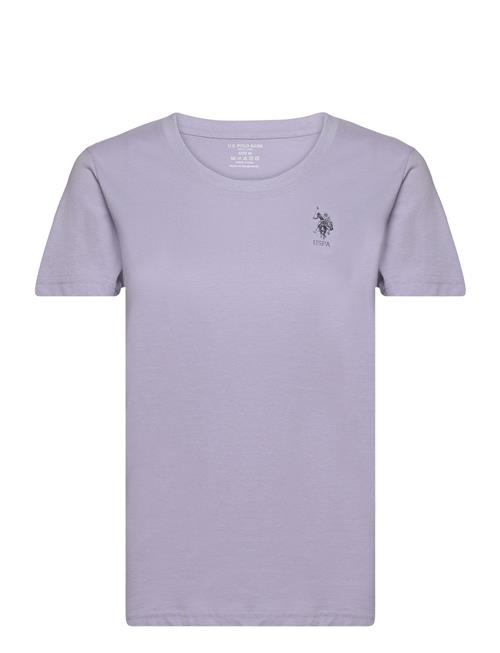 Se U.S. Polo Assn. Uspa T-Shirt Cameline Women U.S. Polo Assn. Purple ved Booztlet