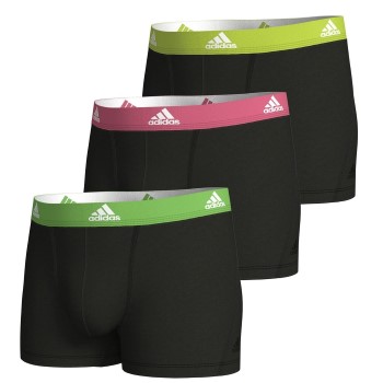 adidas 3P Active Flex Cotton Trunk Sort bomuld Small Herre