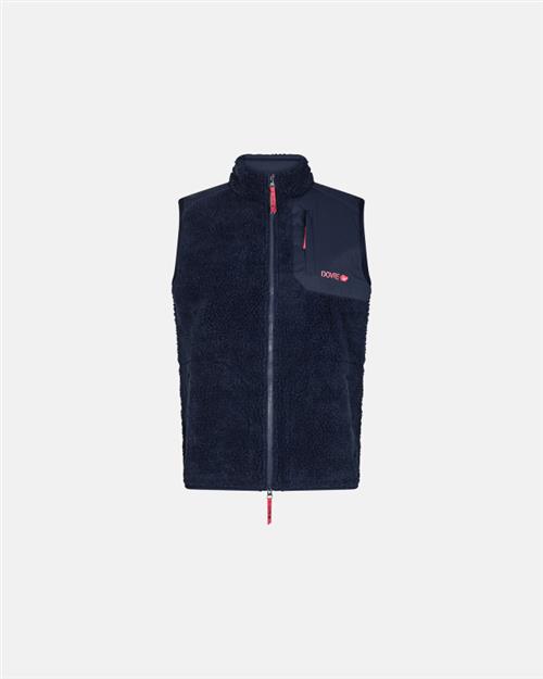 Vest "teddy fleece" | Polyester | Navy