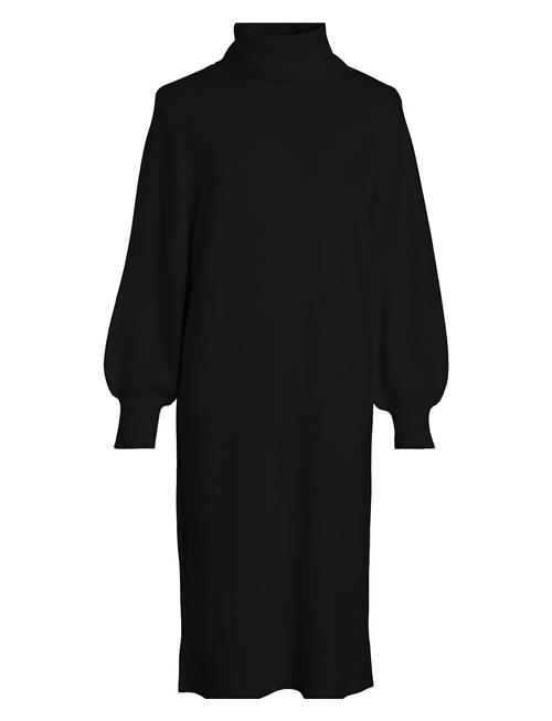 Vila Visara L/S Rollneck Midi Dres/Bf/Ka Vila Black