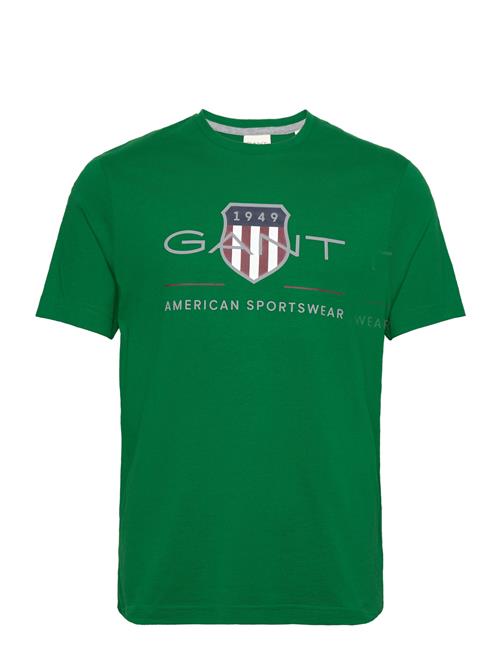 GANT Reg Archive Shield Ss T-Shirt GANT Green