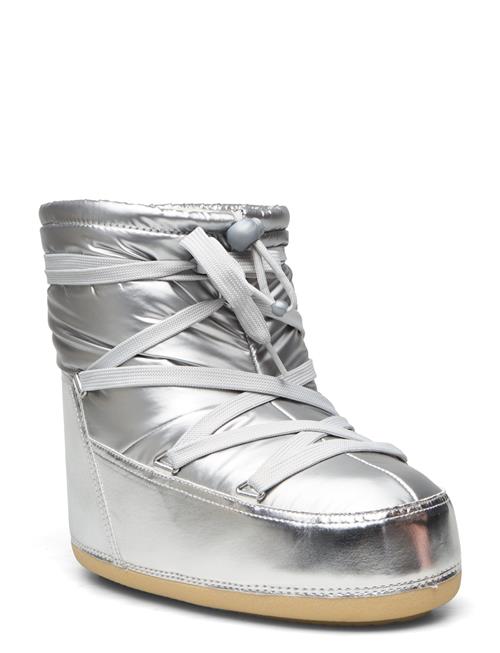 Se Bianco Biamountain Snowboot Nylon Bianco Silver ved Booztlet