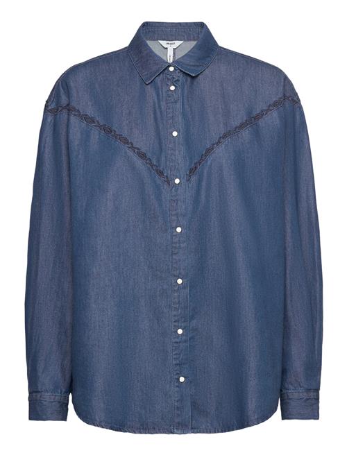 Object Objjoanna L/S Denim Shirt 130 Object Blue