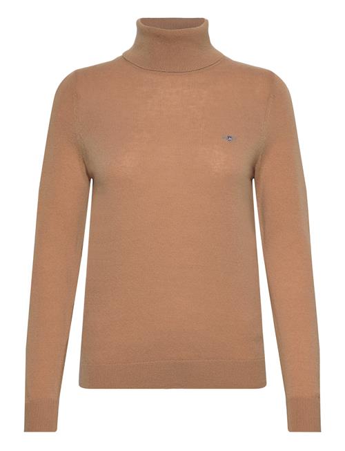 GANT Extrafine Rollneck GANT Khaki