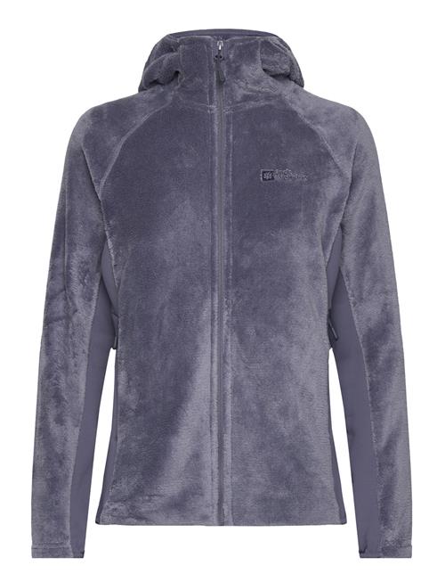 Jack Wolfskin Rotwand Hooded Fz W Jack Wolfskin Grey