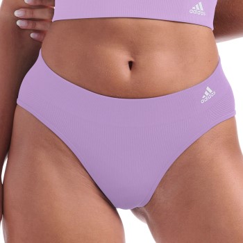 adidas Trusser Sport 3D Rib Hipster Lyseviolet Medium Dame