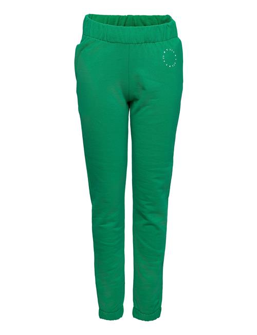 Se LMTD Nlfkolid R Sweat Logo Pant LMTD Green ved Booztlet