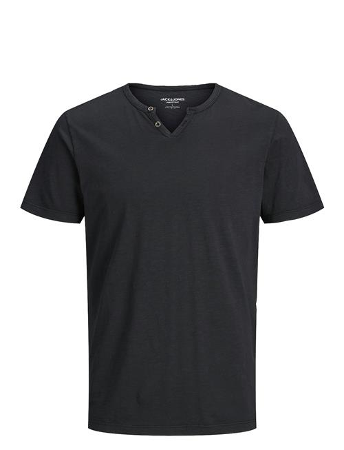 Jack & Jones Jjesplit Neck Tee Ss Noos Jack & J S Black