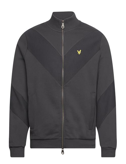 Lyle & Scott Chevron Zip Through Track Jacket Lyle & Scott Black